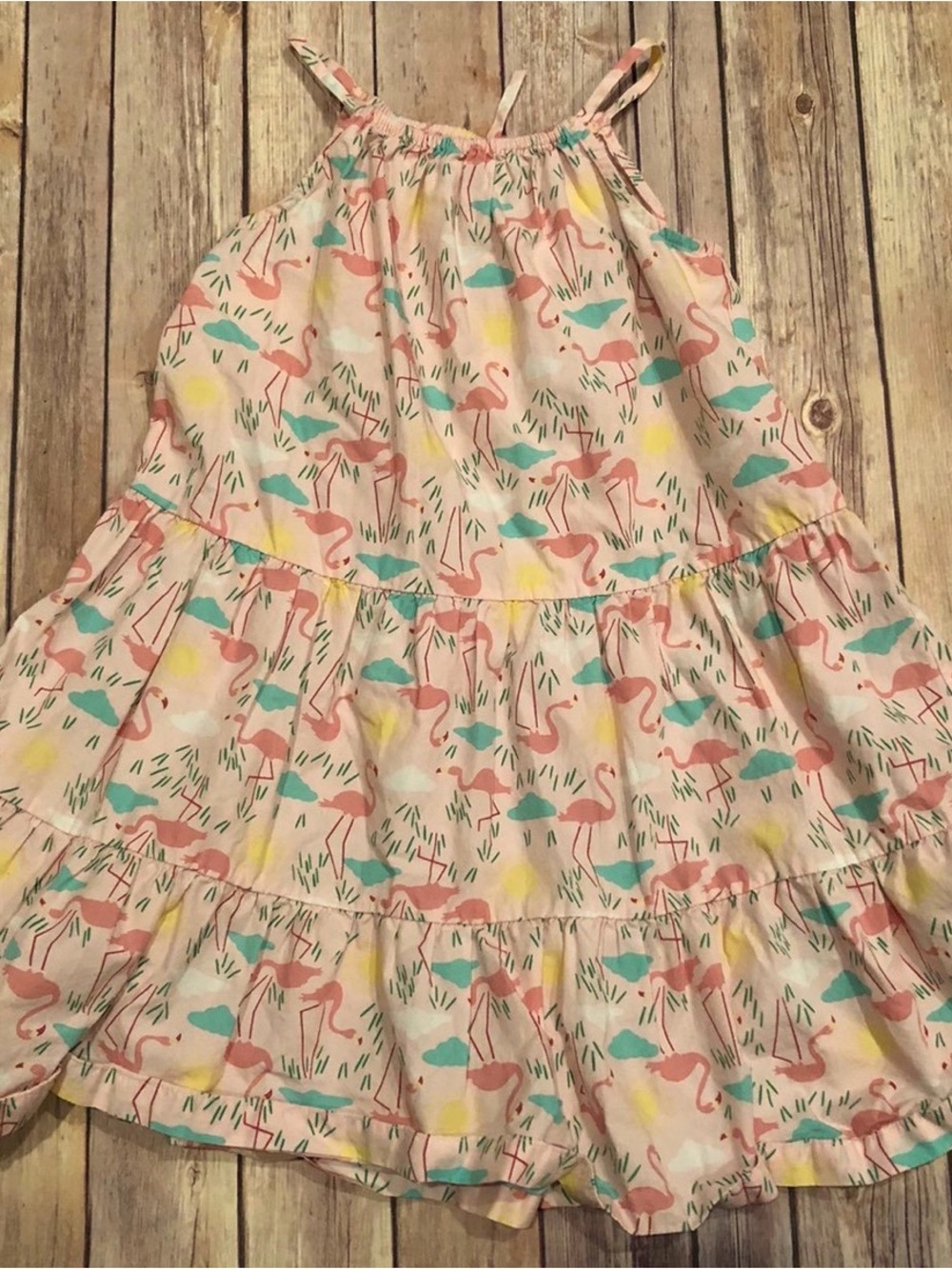 Hanna flamingo dress vguc 120